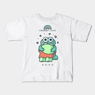 froggy love xoxo Kids T-Shirt